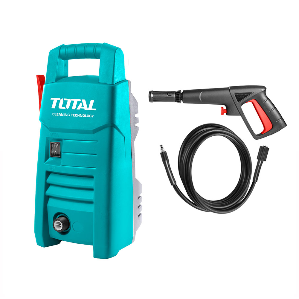 Total Tools High Pressure Washer, 1200 Watt, Green, TGT113026