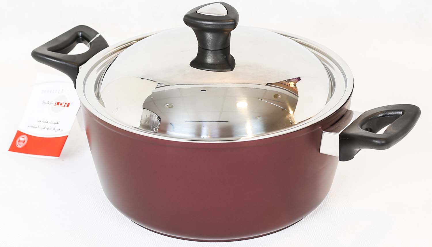 حلة تيفال تركى سافلون، مقاس 32، أحمر