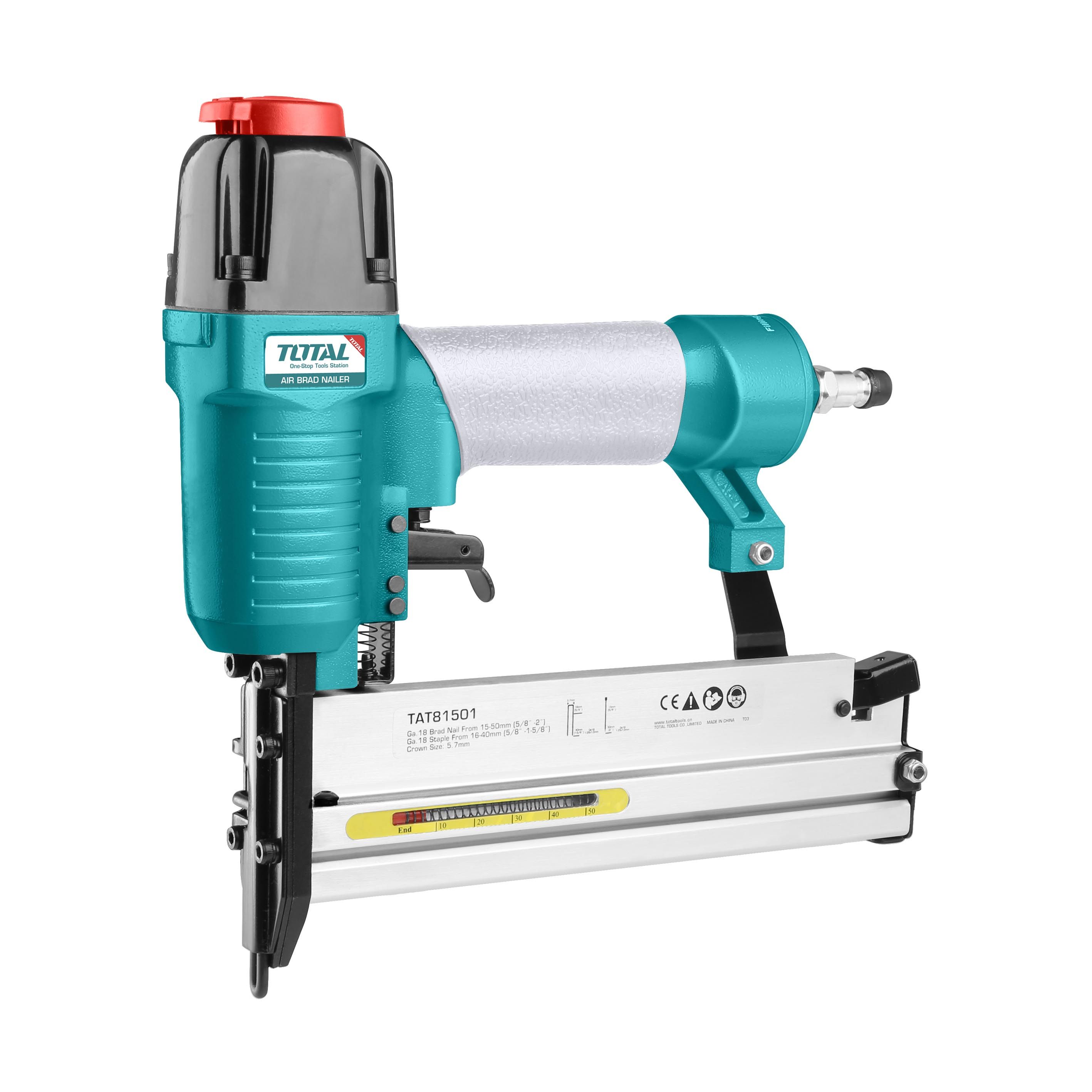 Total tools 2 in 1 Air Nailer and Stapler Gun, TAT81501