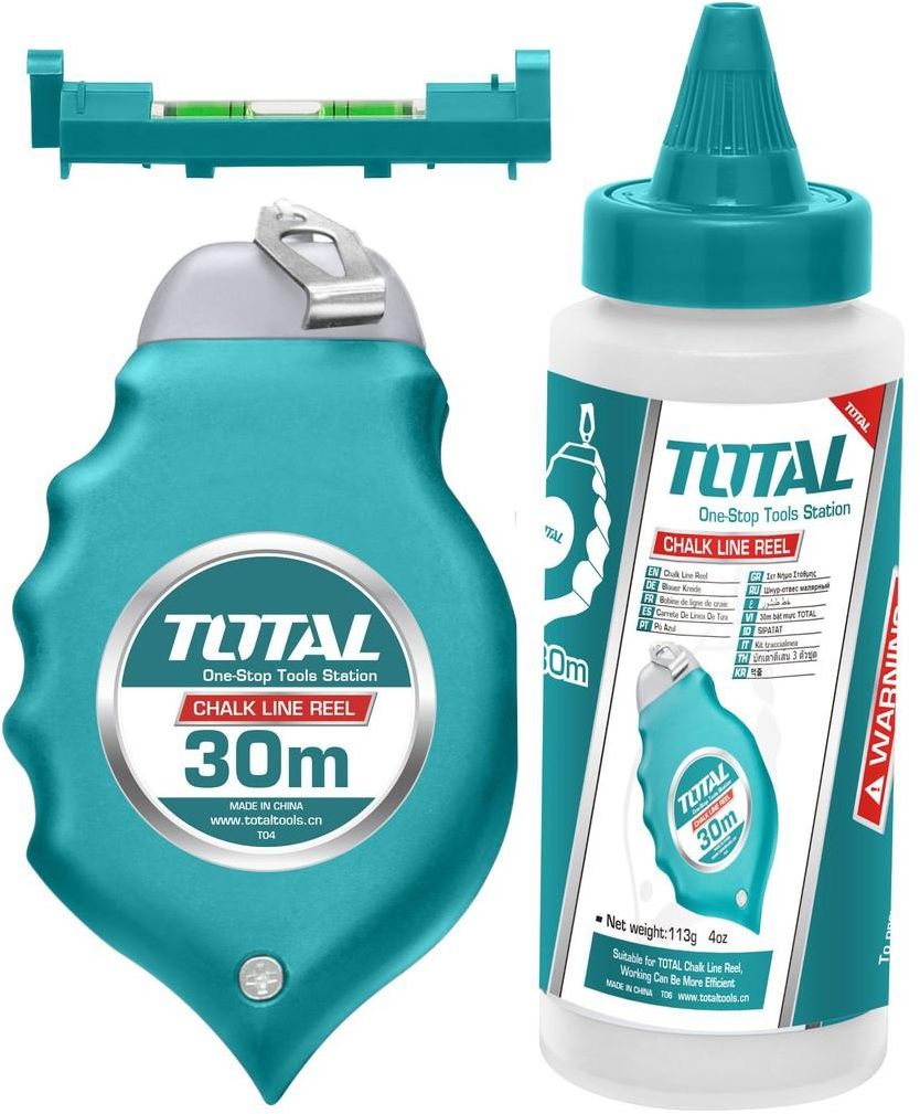 شريط قياس توتال، 30 متر، THT661301