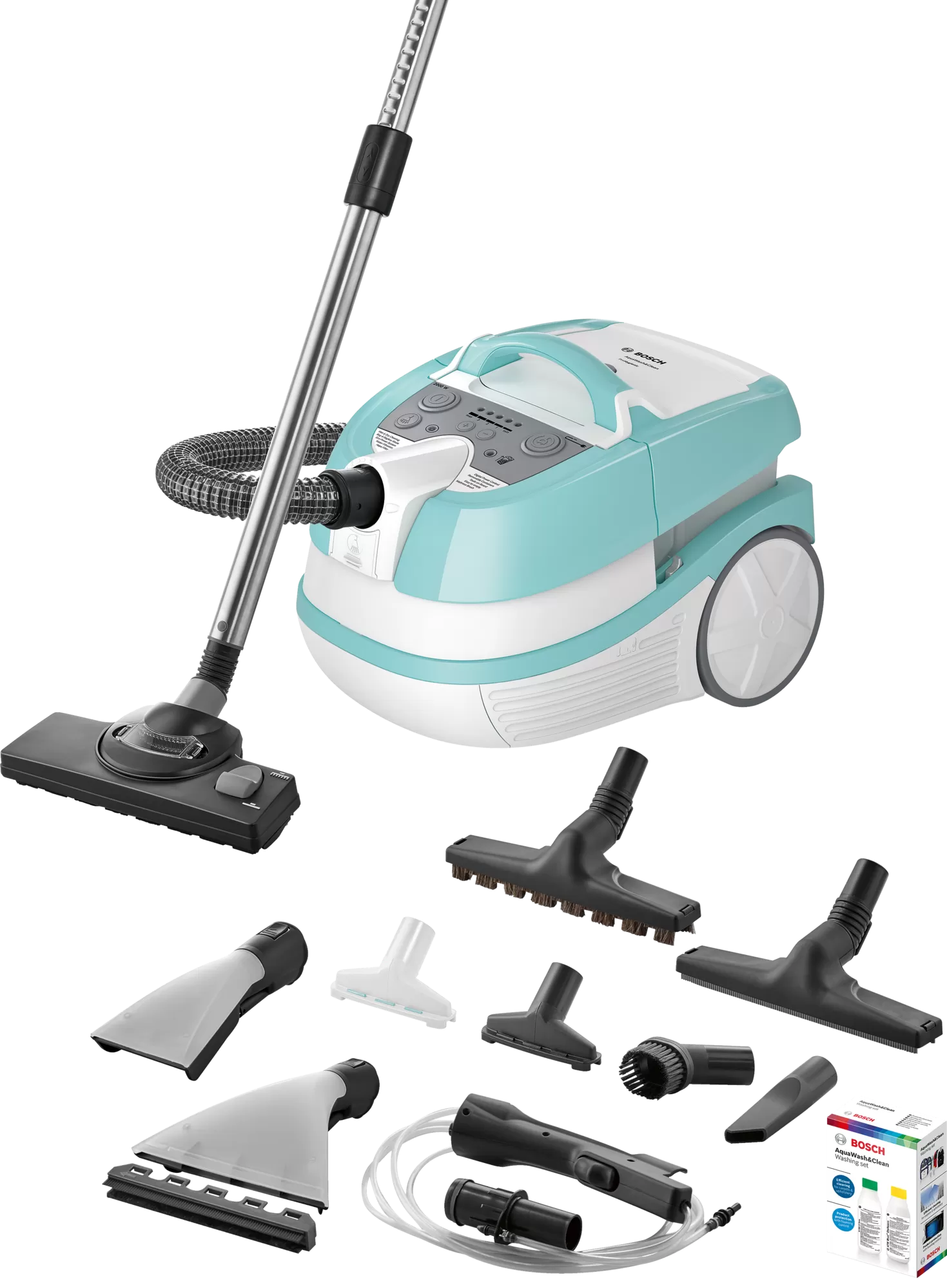 مكنسة كهربائية بوش، 2000 وات، فيروزي، BWD420HYG