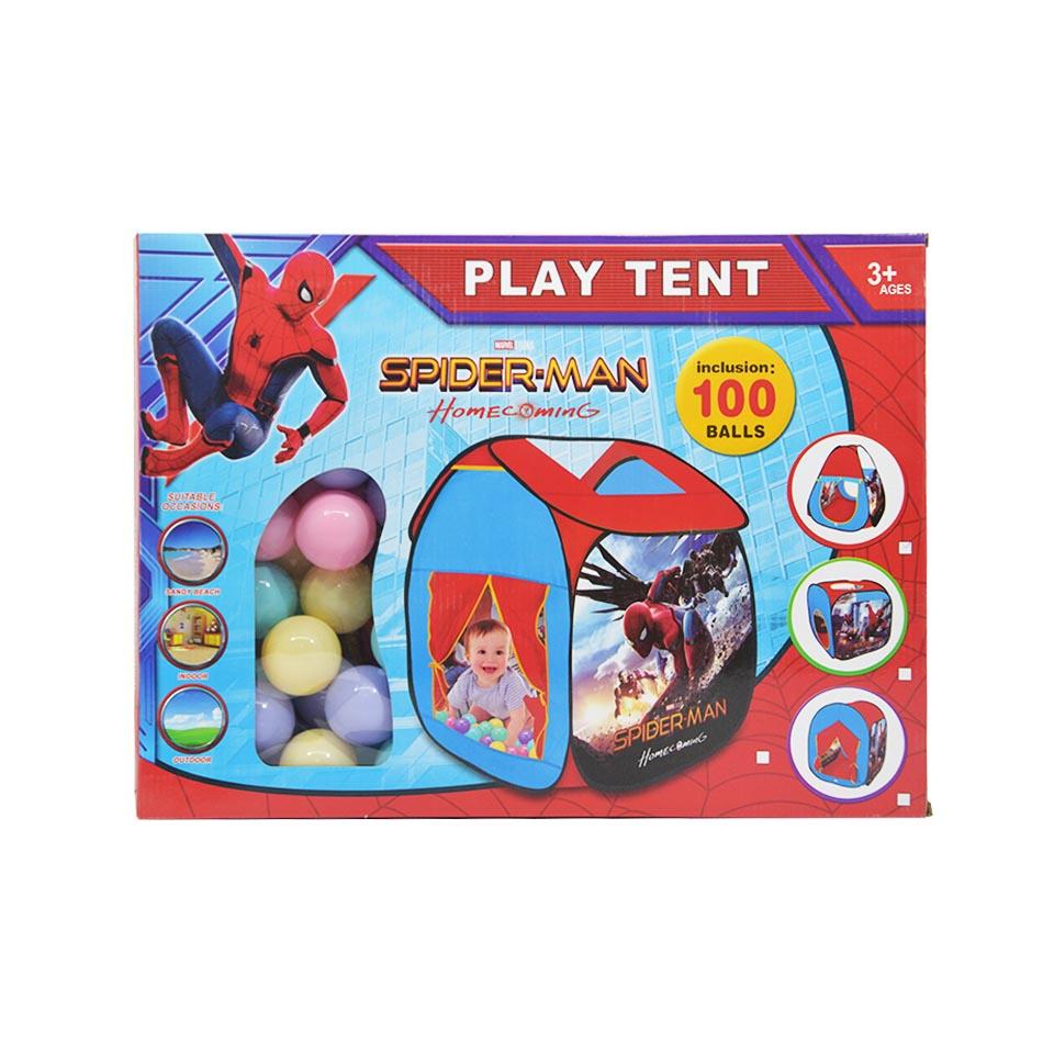 لعبة خيمة كور سبايدرمان، 100 كرة، 995-7080 B