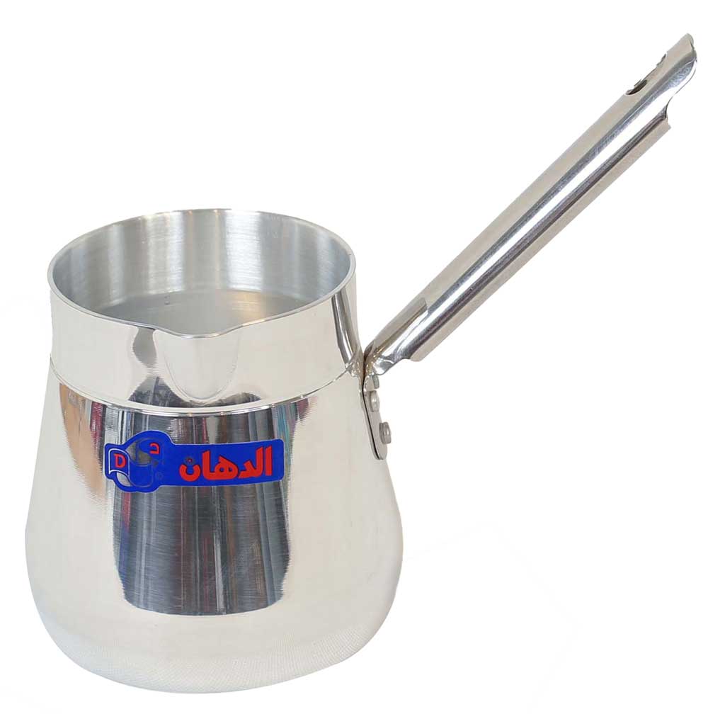 كنكة شاي ألمنيوم من الدهان بيد ستانلس مقاس 8