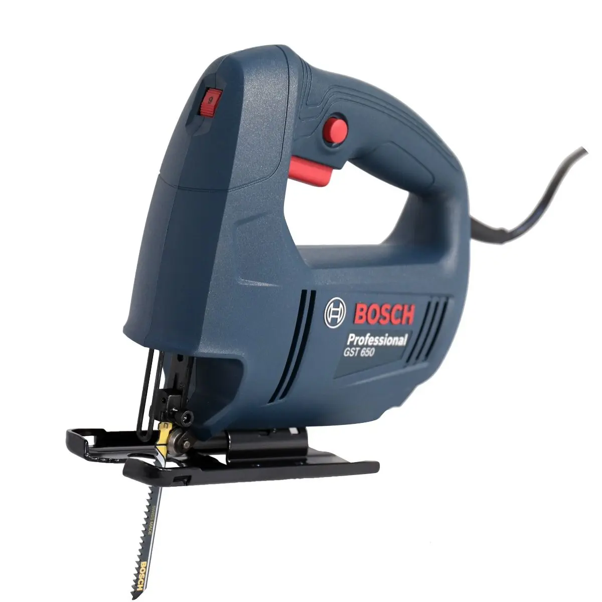 منشار اركت بوش، 450 وات، 18 مم،تصميم مدمج مع أقل مستوى من الاهتزاز، GST 650 PROFESSIONAL