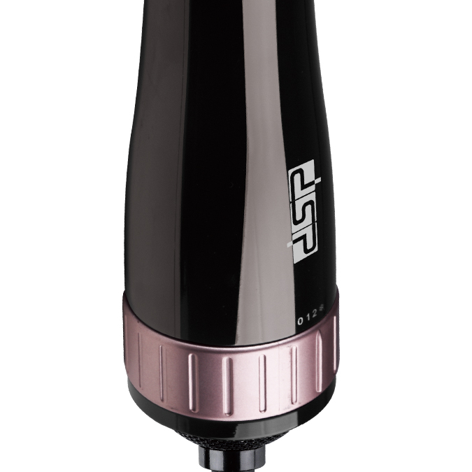 مجموعة سشوار ومصفف شعر دي إس بي، أسود 50020