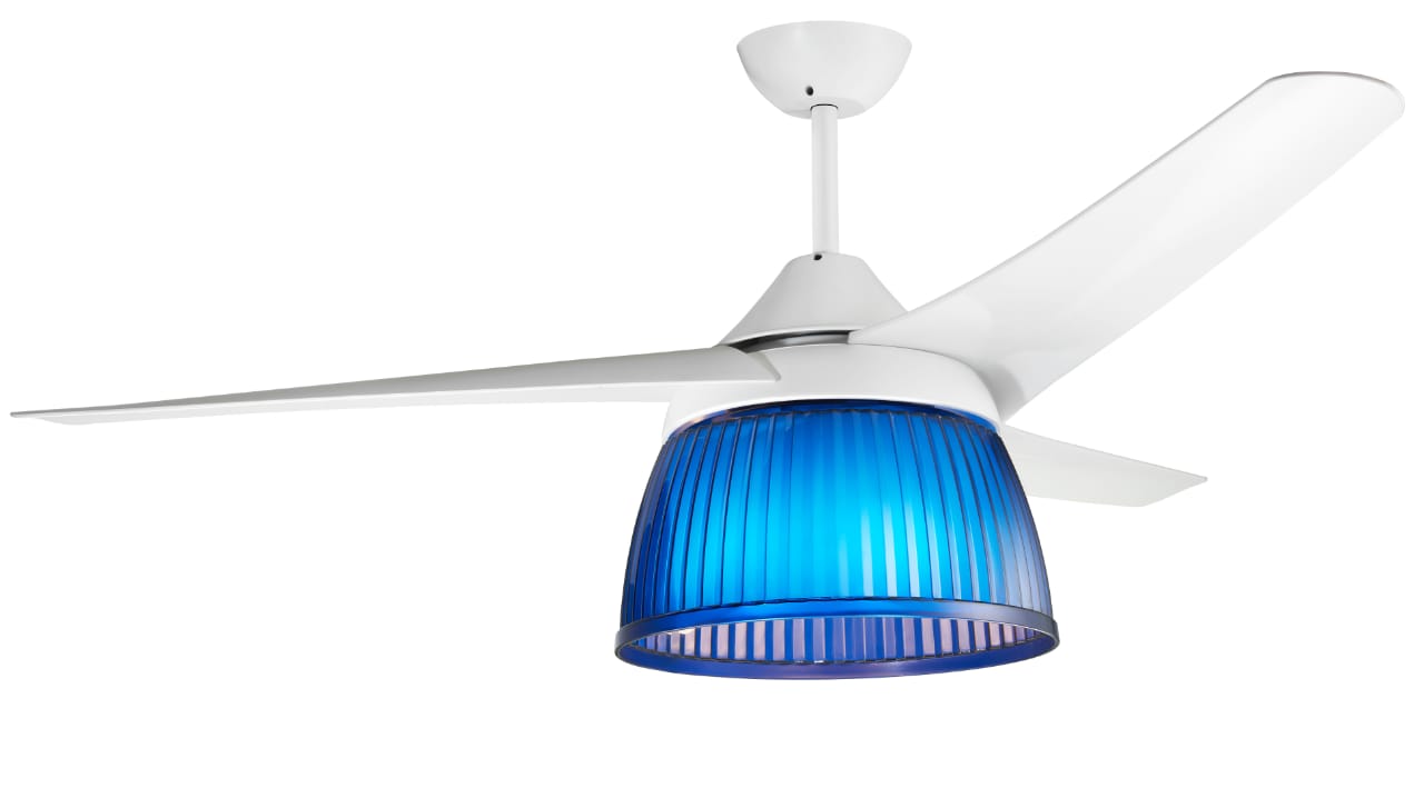 مروحة سقف برفكس جامبو، 56 بوصة ،3 سرعات ، إضاءة مودرن، أبيض، CFJ-562