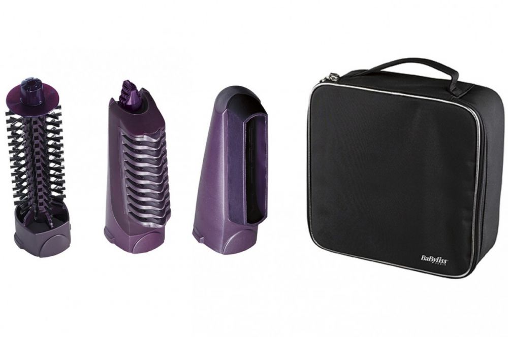 فرشاة فرد الشعر الهوائية من بيبي ليس 1000 وات، بنفسجي 2736E
