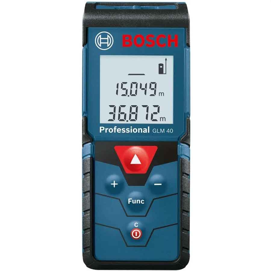 متر ليزر بوش، 40 متر، 635 نانومتر، GLM 40 PROFESSIONAL