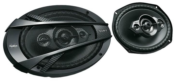 سماعة سيارة مكبرة للصوت من سوني، 650 وات، إكسترا باس ، أسود XS-X6941