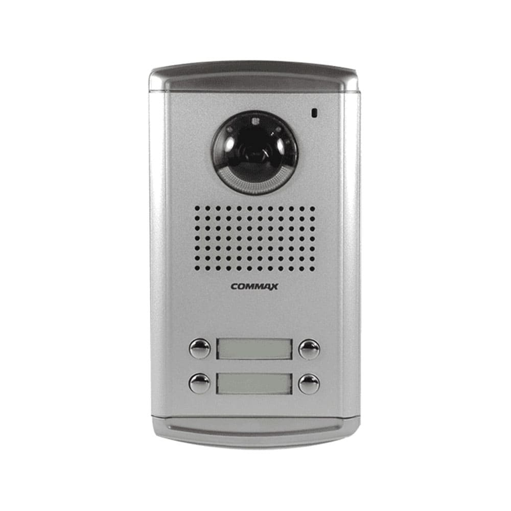 لوحة انتركم كوماكس، 4 خط، مزود بكاميرا، فضي، DRC.4AC2