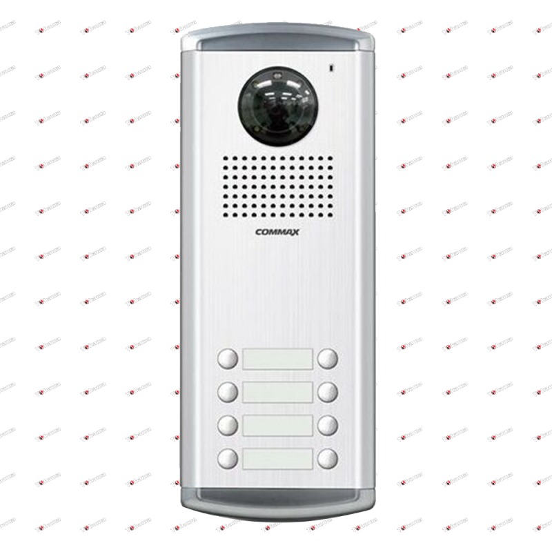 لوحة انتركم كوماكس، 8 خط، مع كاميرا فيديو، أبيض، DRC.8AC2