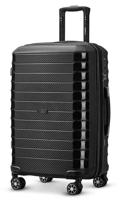 شنطة سفر ترولي، 24 بوصة، فبر، متعددة الألوان، PP