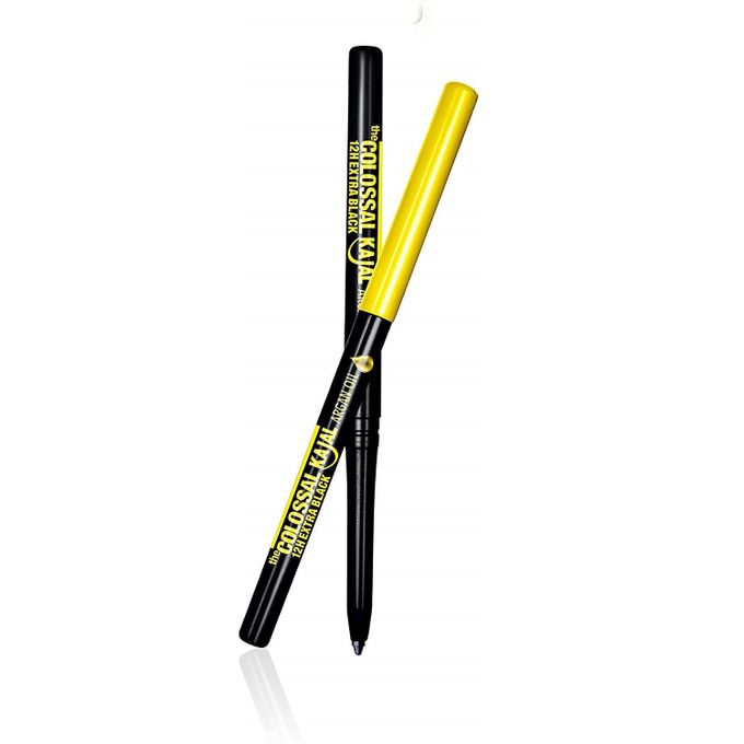 اي لاينر ميبلين كولوسال كاجال بزيت الأرجان، أسود