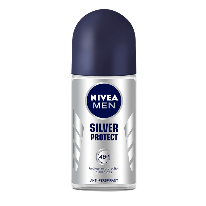 مزيل عرق رول اون سيلفر بروتكت من نيفيا للرجال 50 مل