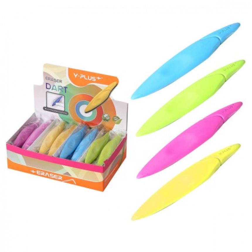 أستيكة واي بلس، طويلة، قطعة واحدة، ألوان متعددة