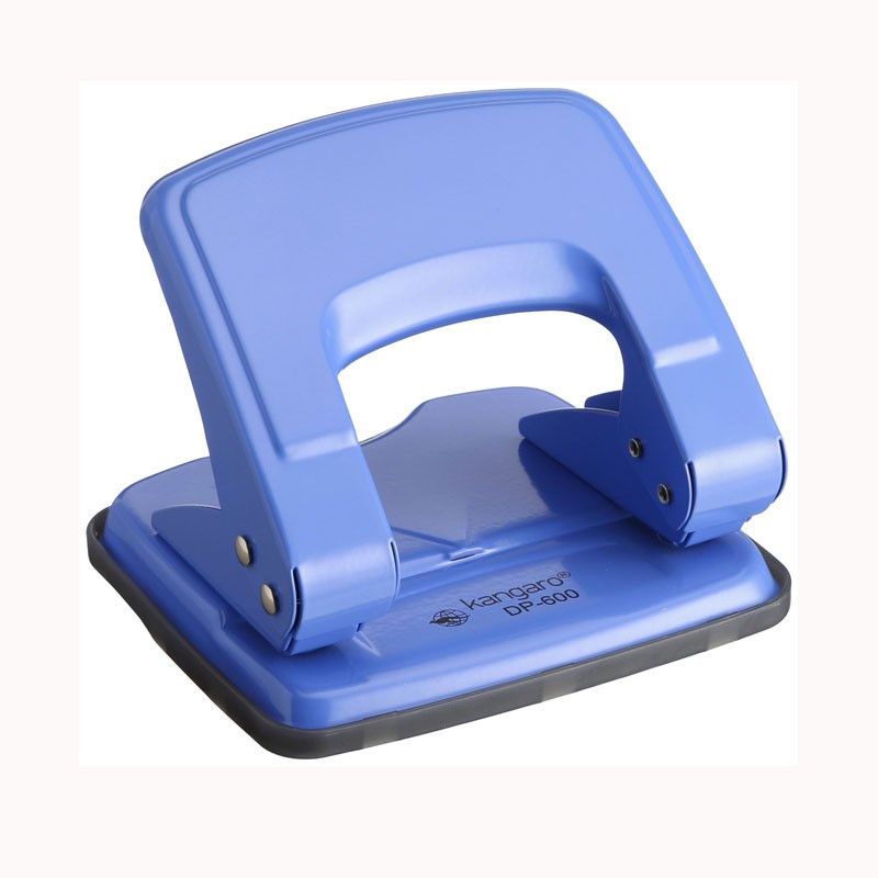 خرامة ورق مكتبية من كنجارو، ثقبين، سريعة الاستخدام،أزرق  DP-600