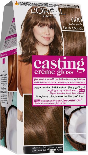 صبغة شعر كاستينج جلوس من لوريال 600 أشقر غامق