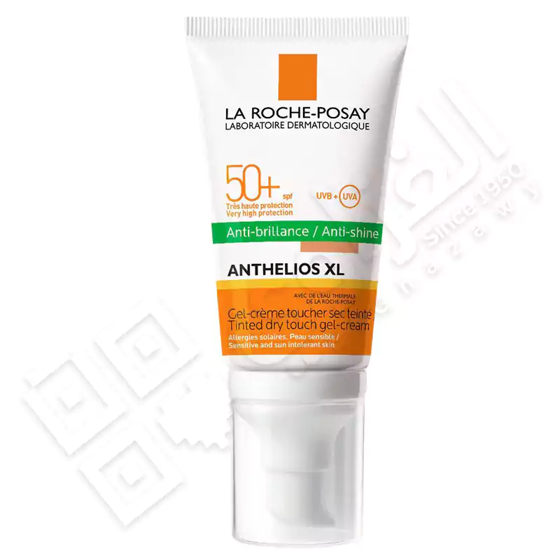 لاروش بوزيه واقي شمس انثيليوس اكس ال، صن بلوك جل كريم بمعامل حمايه 50 مضاد لللمعان، 50 مل