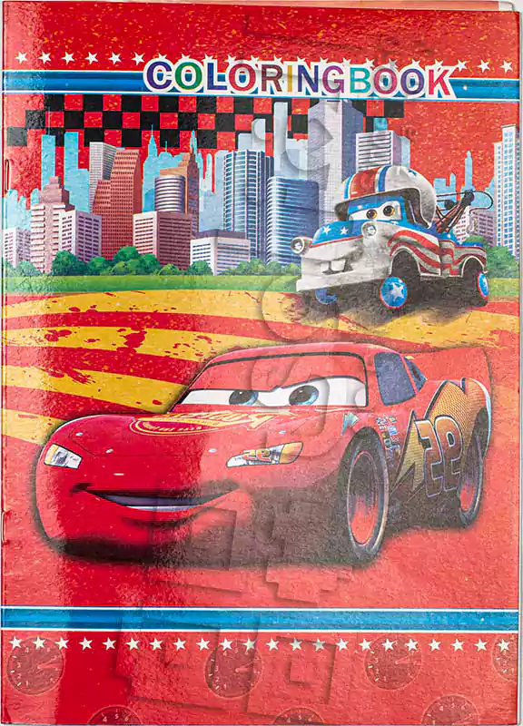 كتاب تلوين مع استيكرات  MK42 A4