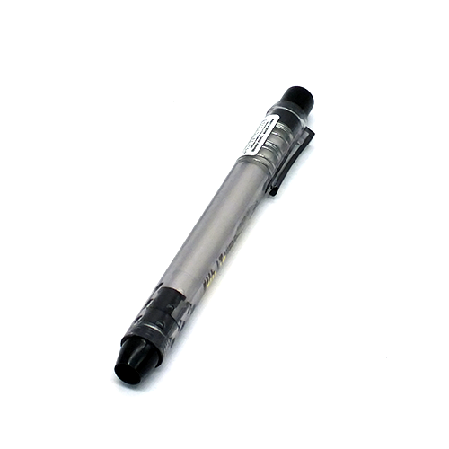 أستيكة، قلم، قطعة واحدة، أسود × رمادي، BL.600