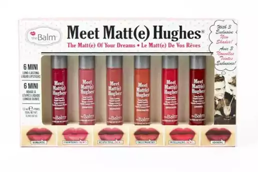 مجموعة احمر شفاه ذا بالم ميني سائل، 6 قطع