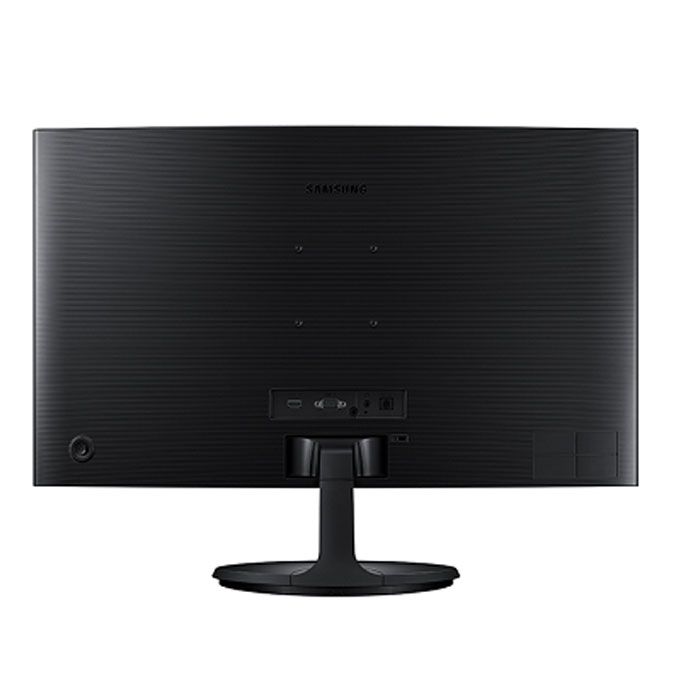 شاشة كمبيوتر منحنية سامسونج، LED، مقاس 24 بوصة، VA، فل اتش دي، 60 هرتز، أسود، C24F390FHM