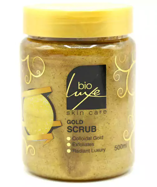 Bio luxe Gold Body Scrub, 500ml.