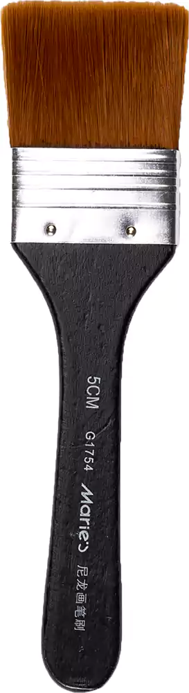 فرشة تلوين عريضة ماريس ، مقاس 5 سم، أسود