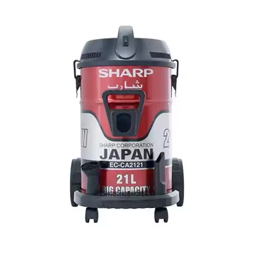 مكنسة كهربائية شارب 2100 واط، أحمر، EC-CA2121-X