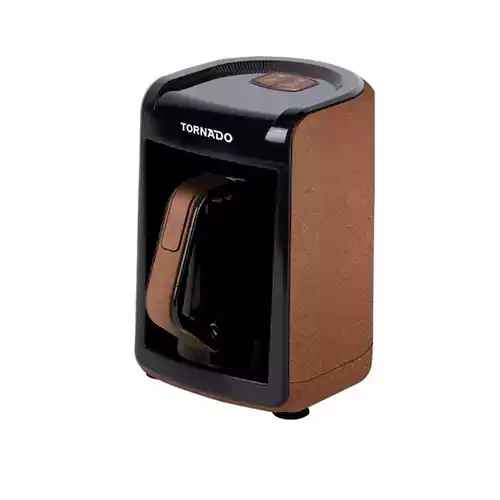 ماكينة تحضير القهوة التركي تورنيدو، 535 وات، أسود × بني، TCME-100-MILK