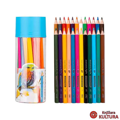 علبة ألوان  خشب ديلي ، مجموعة 12  لون ، ألوان متعدد ة  C111_12