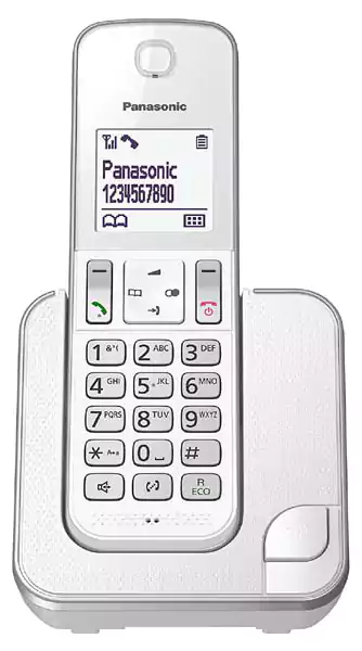 تليفون بناسونيك لاسلكي ارضي KX.TGD310 - ابيض