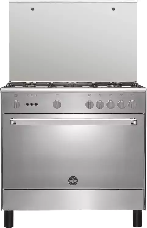 بوتاجاز لاجيرمانيا فالورى كلاسيكا، 90 × 60 سم، 5 شعلة، أمان كامل، استانلس، 9C10GRB1X4AWW