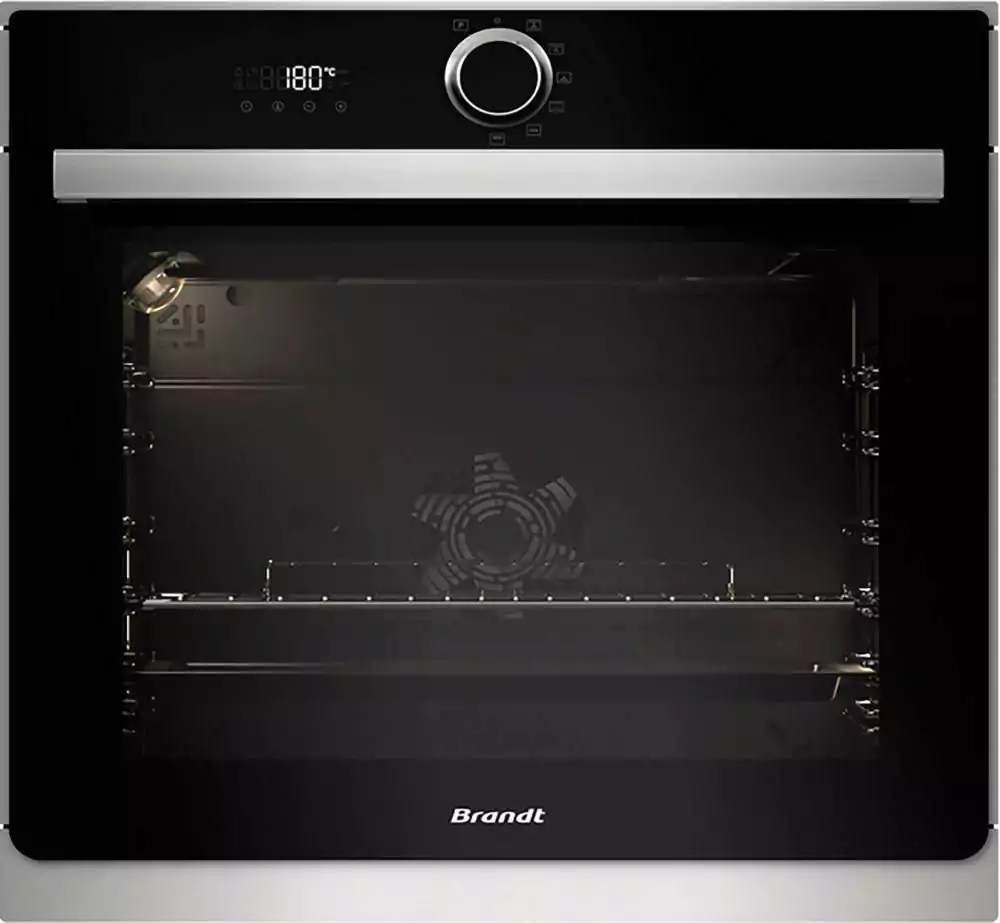 فرن براندت بلت ان 60 سم، كهرباء، 73 لتر، ديجيتال، أسود، BXE6538XS
