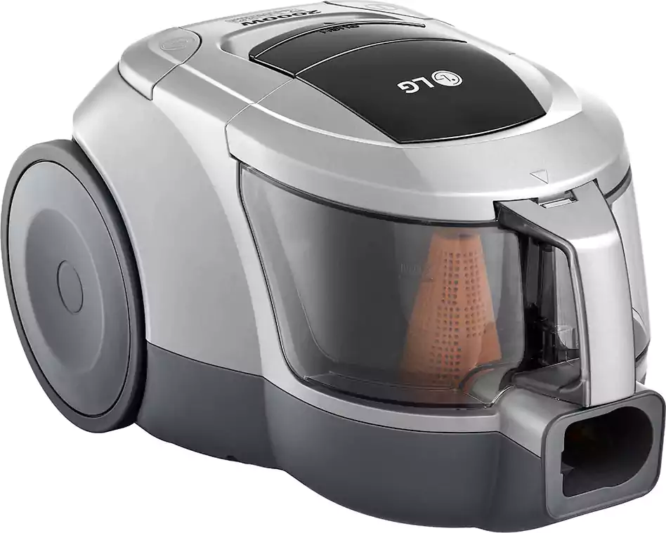 مكنسة كهربائية ال جي، 2000 وات، فلتر هيبا، فضي، VC5420NHTS