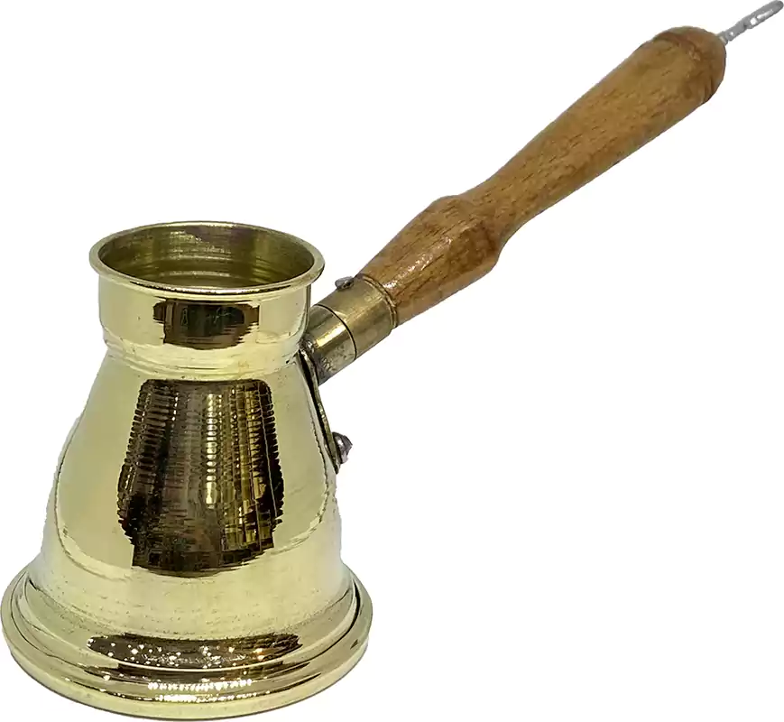 كنكه نحاس يد خشب رقم 1