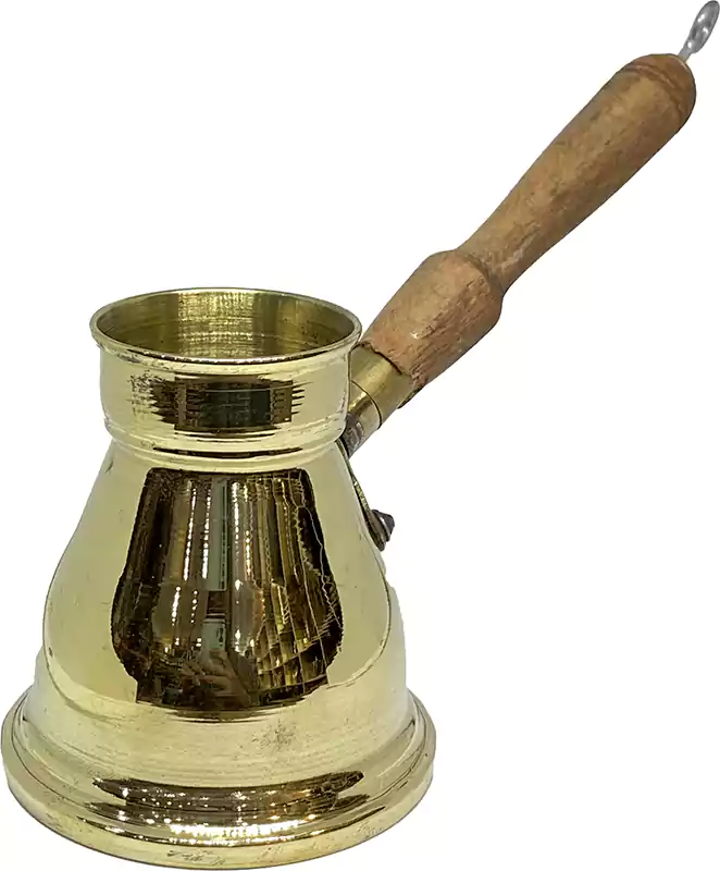 كنكه نحاس يد خشب _ مقاس 2