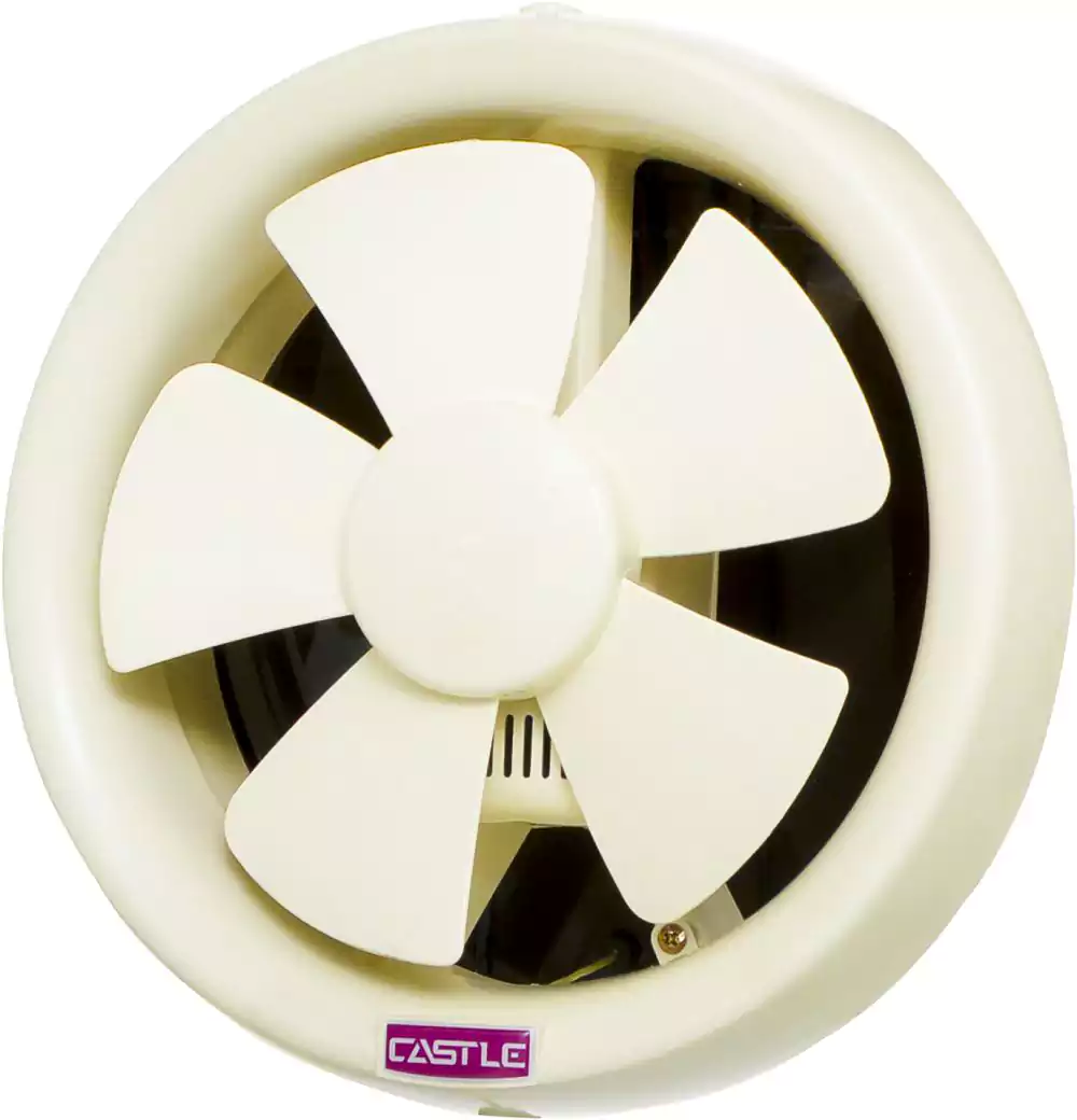 شفاط حائط حمام زجاج كاسيل، 20 سم،اتجاه واحد ،غطاء خلفي، أبيض، VF3020R