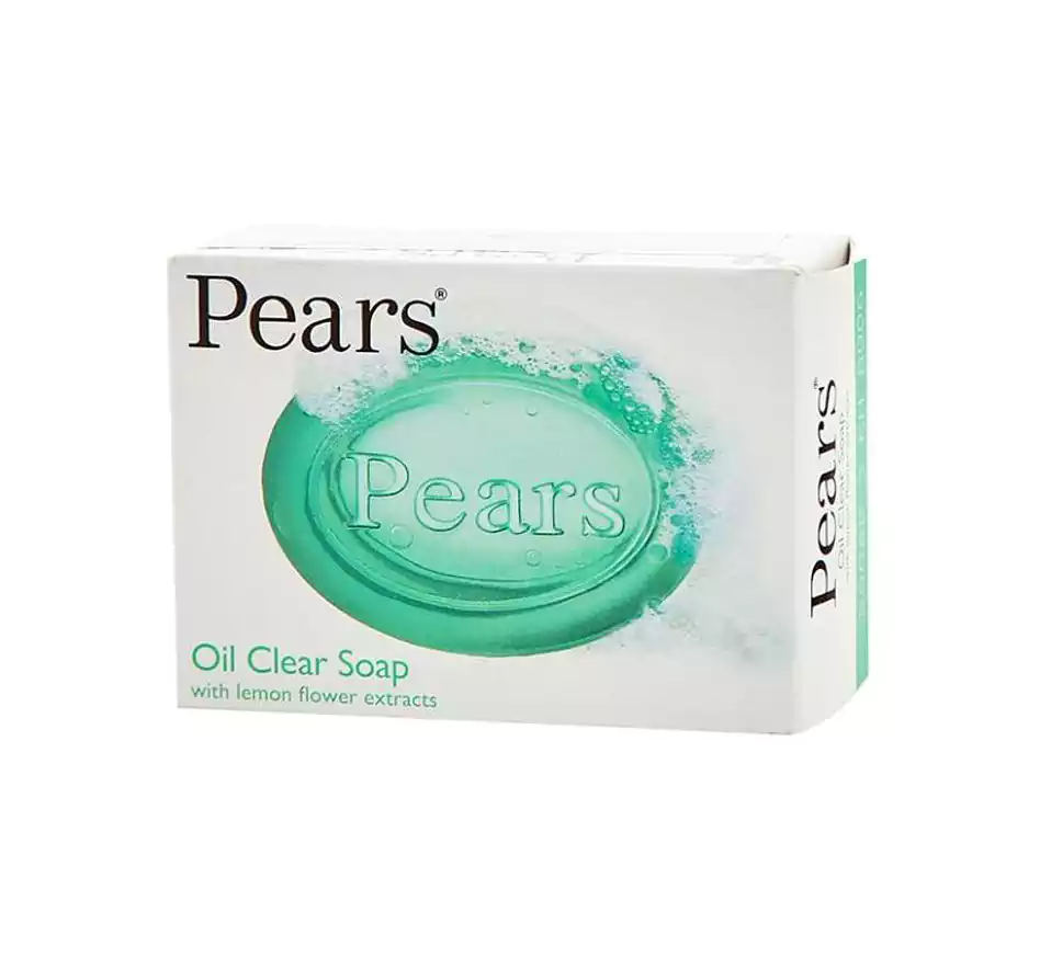 صابون بيرز صابون زيتي شفاف بالليمون، 125 جم