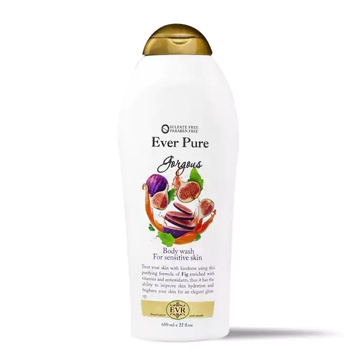 شاور ايفر بيور بالتين جورجيس خالي من السلفات للبشره الحساسه، 650 مل .