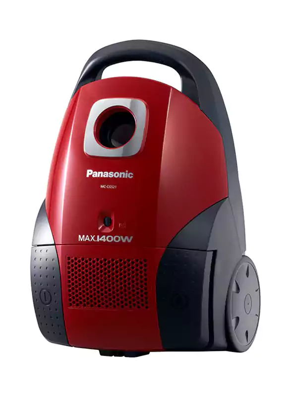 مكنسة كهربائية باناسونيك، 1700 واط، أحمر، MC-CG525