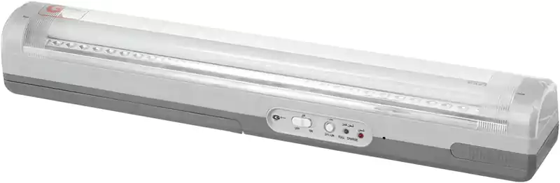 كشاف حائط جراند، 64 لمبة ليد، 20 وات، إضاءة بيضاء، يعمل حتى 20 ساعة، قابل لإعادة الشحن، أبيض