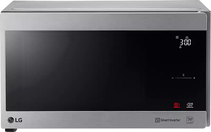 ميكرويف ال جي سولو، 42 لتر، ديجيتال انفرتر، 1200 وات، فضي، MS4295CIS