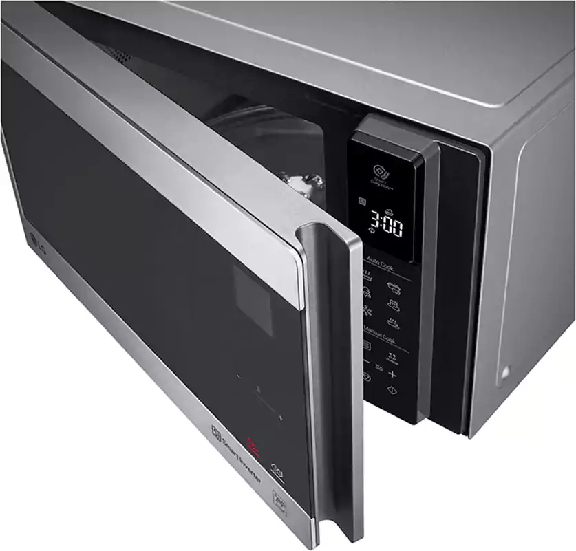 ميكرويف ال جي سولو، 42 لتر، ديجيتال انفرتر، 1200 وات، فضي، MS4295CIS