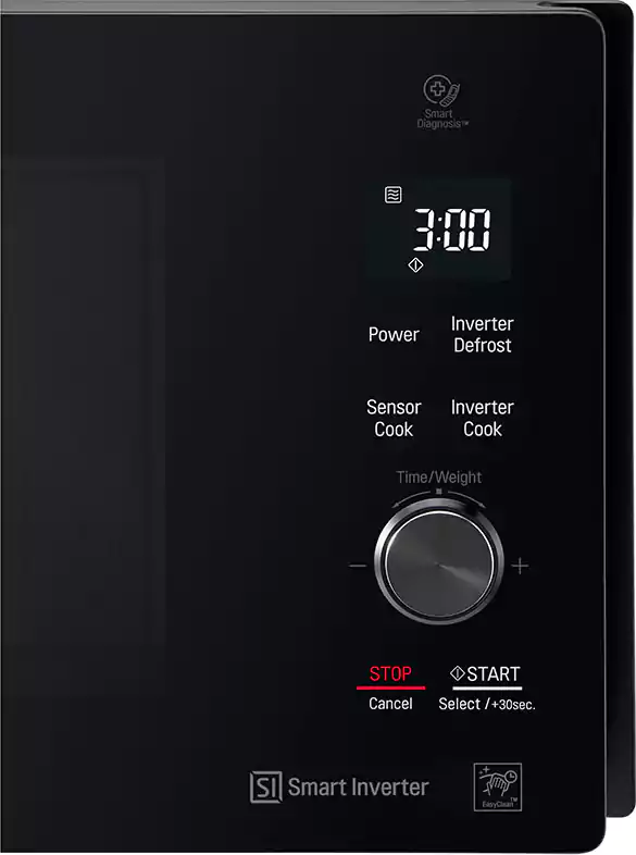 ميكرويف ال جي، 42 لتر، شواية، انفرتر، 1200 وات، ديجيتال، أسود، MH8265DIS