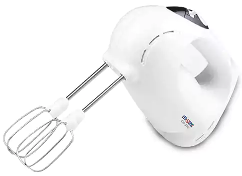 مضرب بيض مور، 425 وات، 5 سرعات، أبيض، M-HM1425