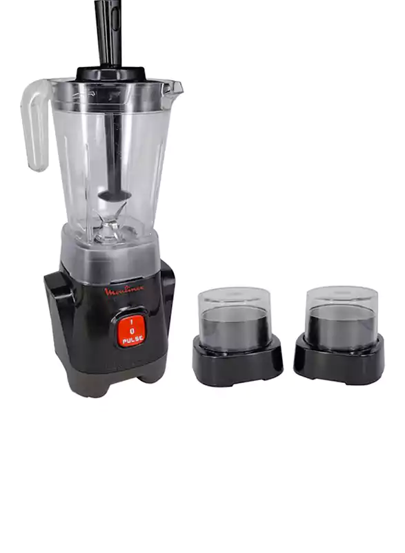 خلاط كهربائي مولينكس، 400 وات، 1.25 لتر، أسود، LM2428 EG