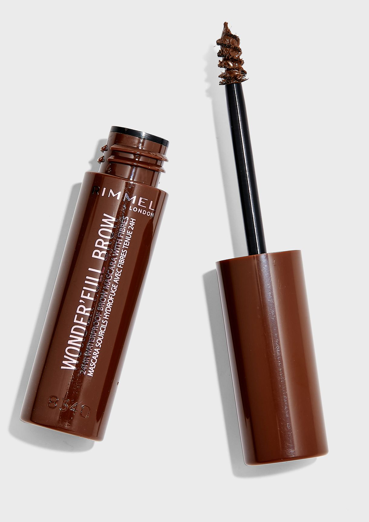 ماسكرا حواجب ريميل وندرفول 24ساعه مقاومه للماء، 002