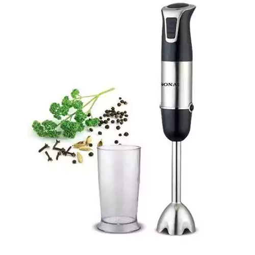 هاند بليندر سوناي 2 في 1، 500 وات، كوب 500 مل، أسود، SH.622