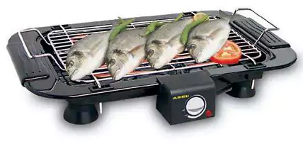 شواية كهربائية ماكس جريل، ترموستات، 2000 وات، أسود، MAR-200T